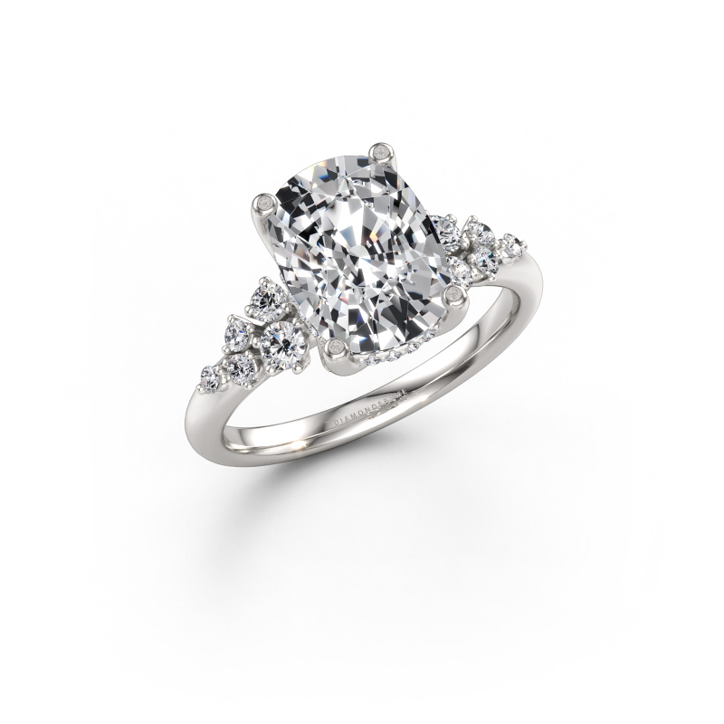 Immagine di Anello di fidanzamento Emma CSH 585 oro bianco Diamante 3.338 crt