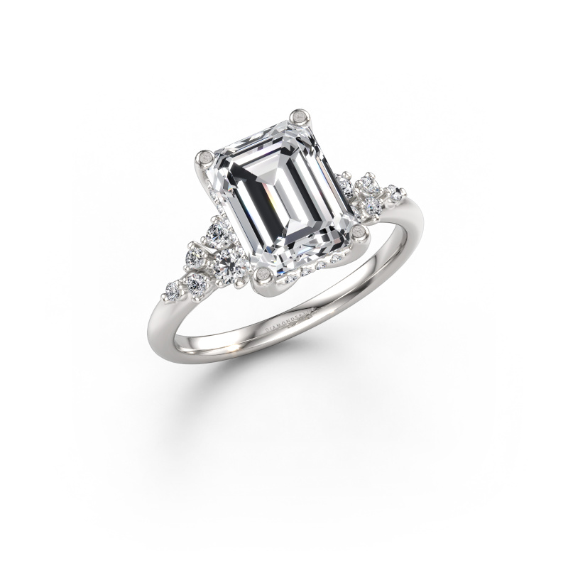 Immagine di Anello di fidanzamento Emma EME 585 oro bianco Diamante lab grown 2.783 crt