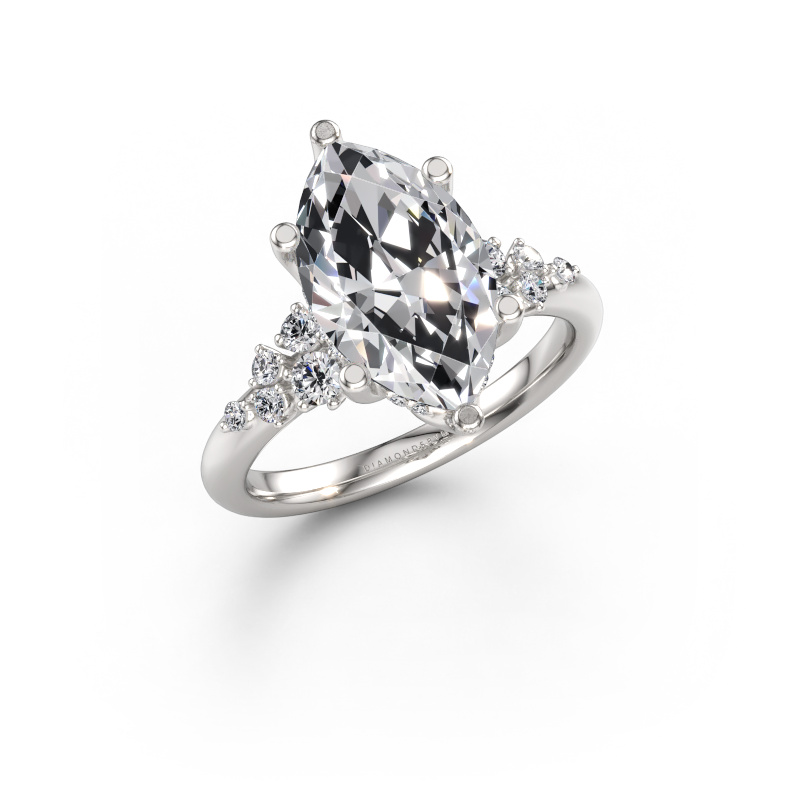 Immagine di Anello di fidanzamento Emma MRQ 950 platino Diamante lab grown 3.33 crt