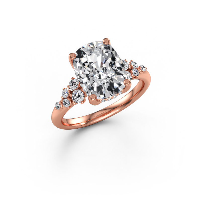 Immagine di Anello di fidanzamento Emma CSH 585 oro rosa Diamante lab grown 3.846 crt