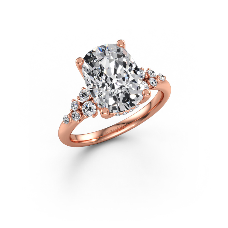 Immagine di Anello di fidanzamento Emma CSH 585 oro rosa Diamante lab grown 4.346 crt