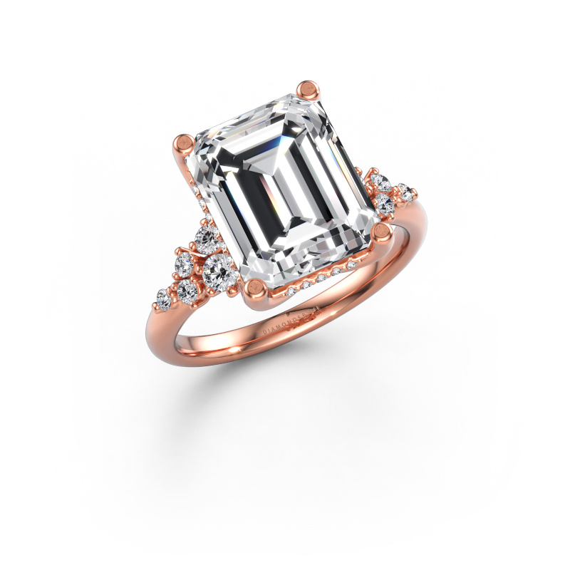 Immagine di Anello di fidanzamento Emma EME 585 oro rosa Diamante lab grown 5.572 crt