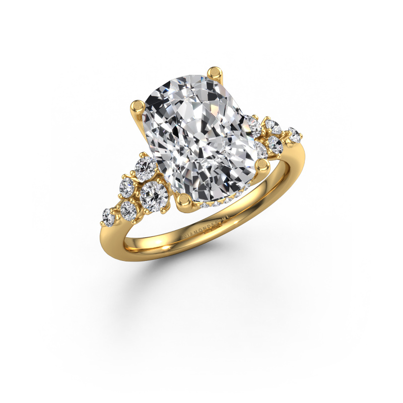 Image of Engagement ring Emma CSH 585 gold Lab grown diamond 4.978 crt