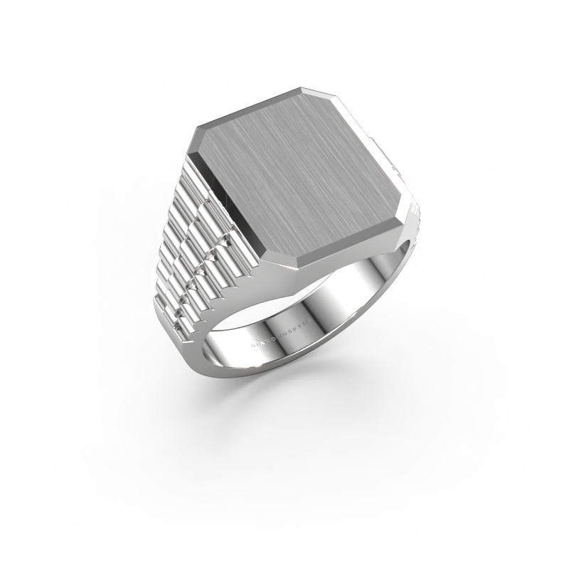 Image of Signet ring Erik 3 950 platinum