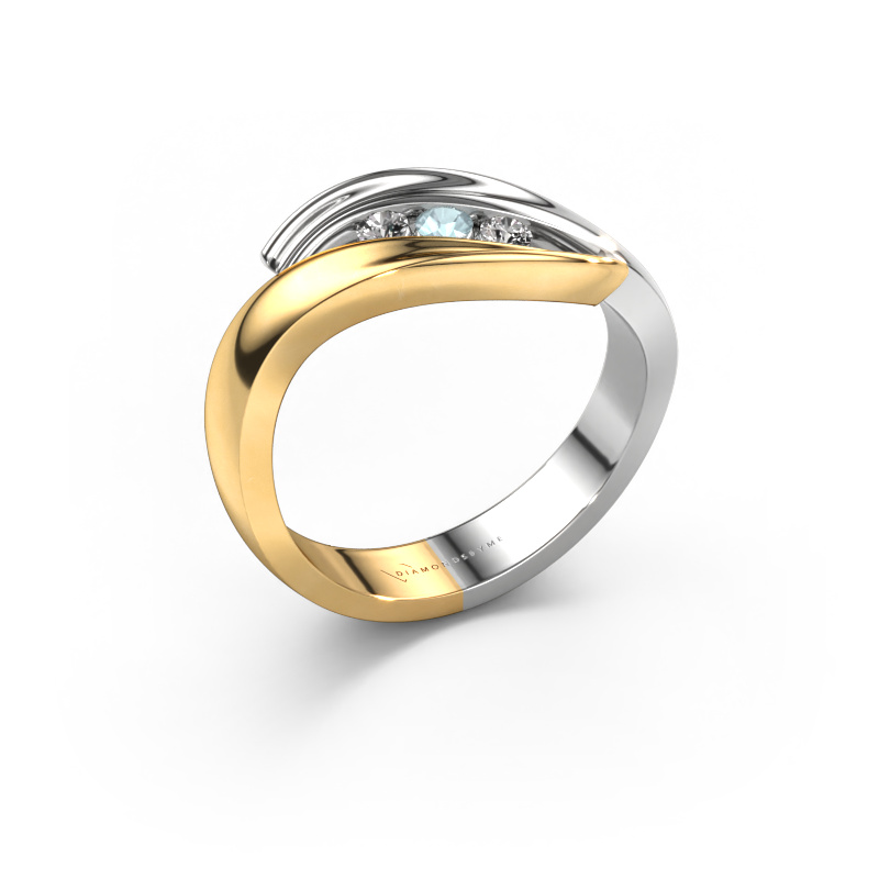Bild von Ring Erin 585 Gold Aquamarin 2.4 mm