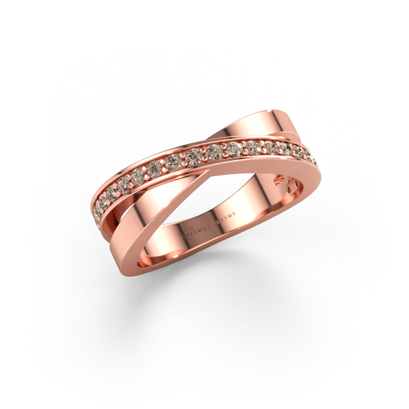 Bild av Ring Essie 585 roséguld Brun diamant 0.36 crt