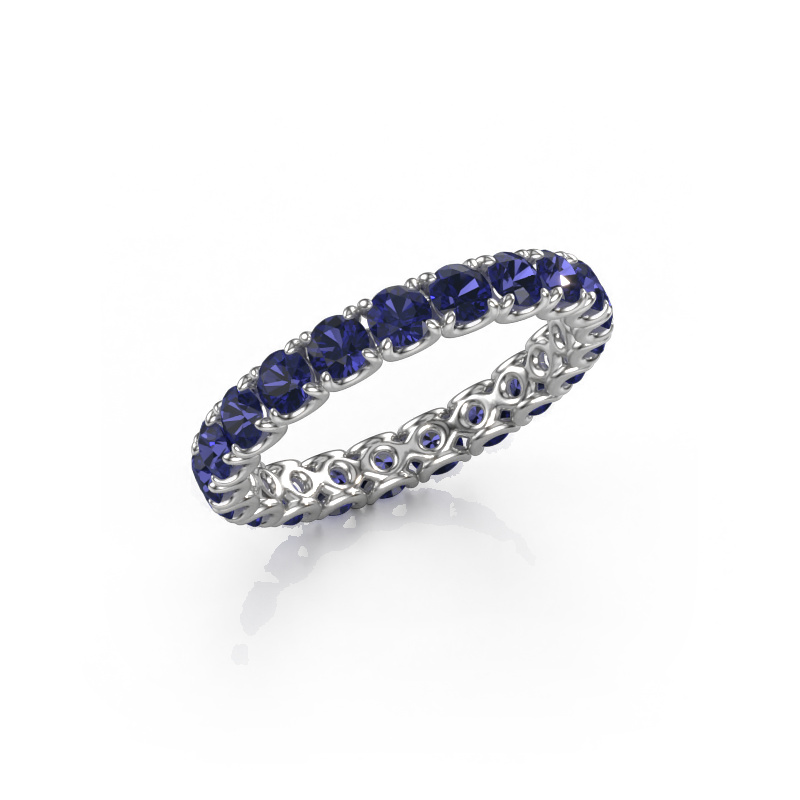 Image of Stackable ring Estee 2.9 585 white gold Sapphire 2.9 mm