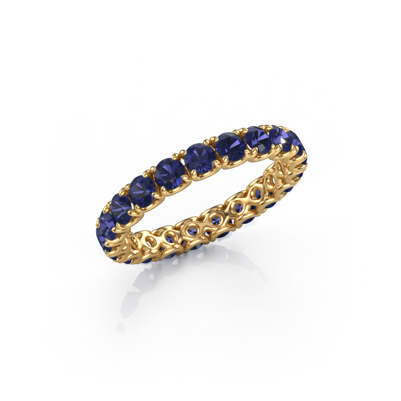 Image of Stackable ring Estee 2.9 585 gold Sapphire 2.9 mm