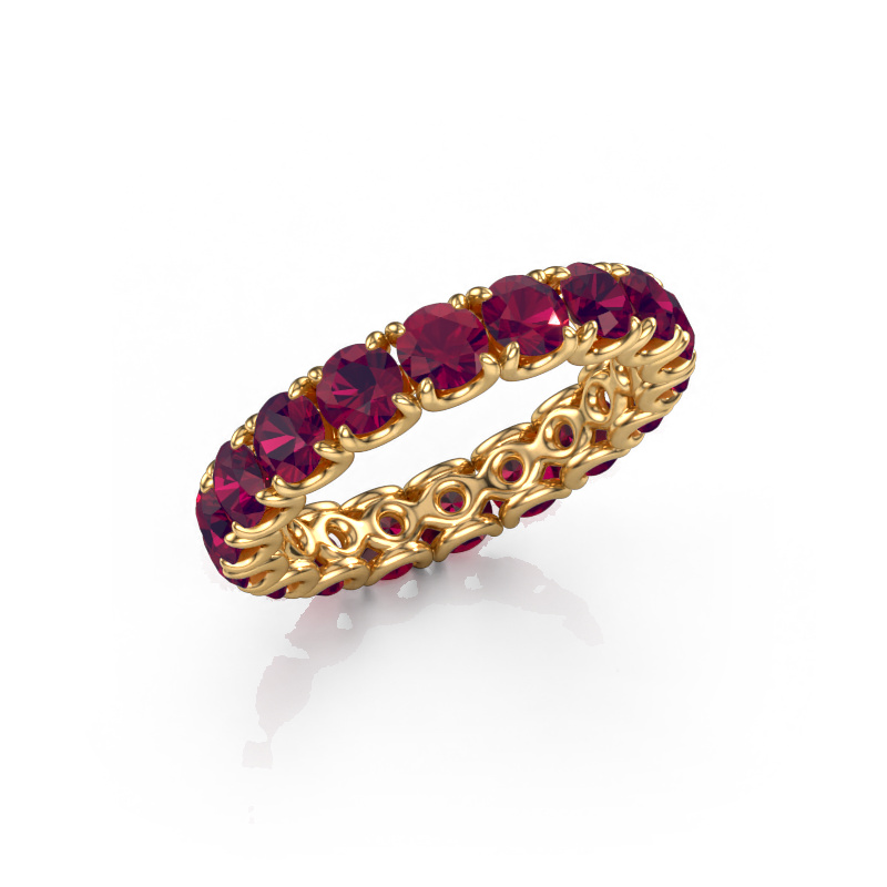 Image of Stackable ring Estee 3.7 585 gold Rhodolite 3.7 mm