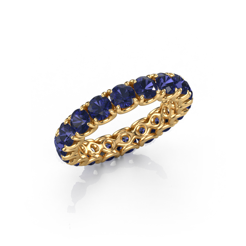 Image of Stackable ring Estee 3.7 585 gold Sapphire 3.7 mm