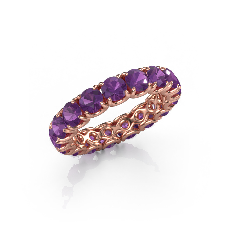Bild von Ring Estee 4.0 585 Roségold Amethyst 4 mm