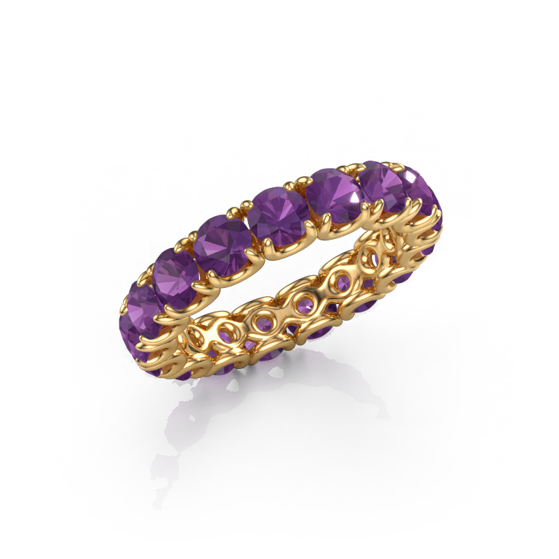 Image of Ring Estee 4.0 585 gold Amethyst 4 mm