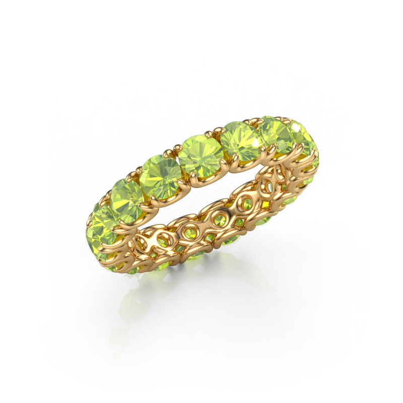 Image of Ring Estee 4.0 585 gold Peridot 4 mm