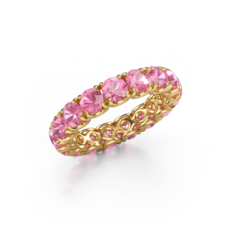 Image of Ring Estee 4.0 585 gold Pink sapphire 4 mm