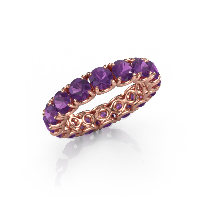 Bild von Ring Estee 4.2 585 Roségold Amethyst 4.2 mm