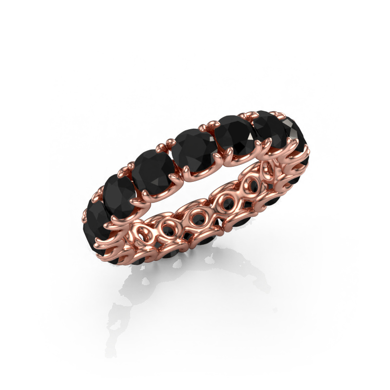 Image of Ring Estee 4.2 585 rose gold Black diamond 5.76 crt