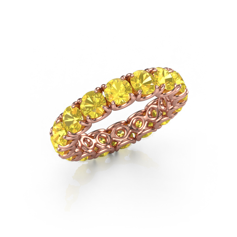 Bild von Ring Estee 4.2 585 Roségold Gelb Saphir 4.2 mm