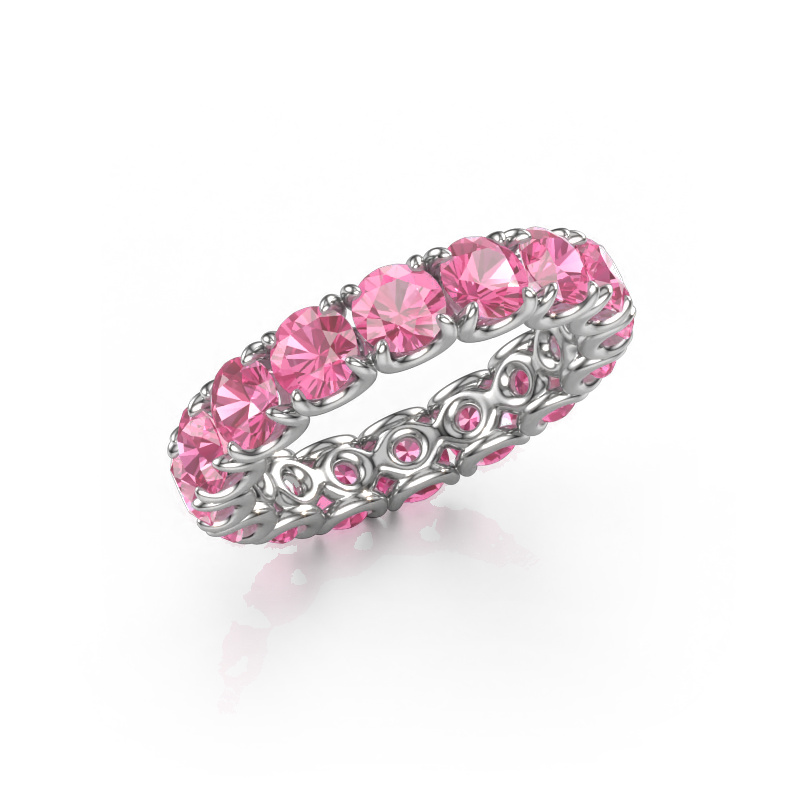 Image of Ring Estee 4.2 585 white gold Pink sapphire 4.2 mm