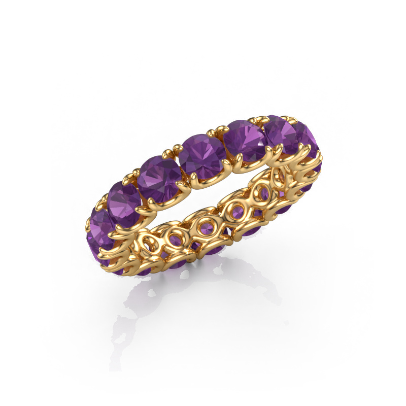 Image of Ring Estee 4.2 585 gold Amethyst 4.2 mm