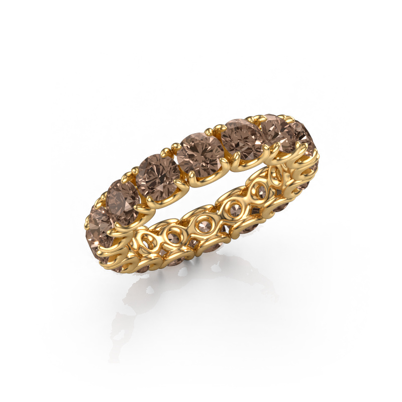 Bild von Ring Estee 4.2 585 Gold Braun Diamant 4.80 crt