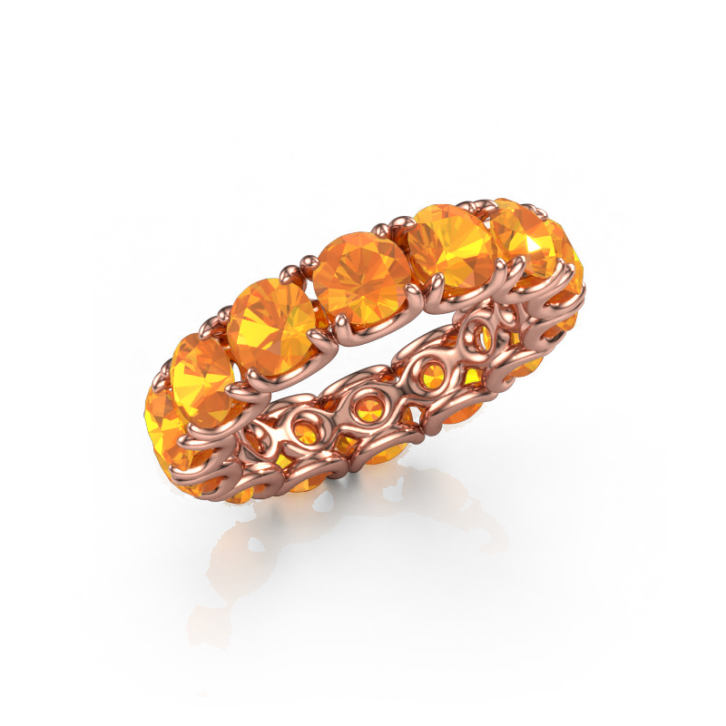 Bild von Ring Estee 4.7 585 Roségold Citrin 4.7 mm