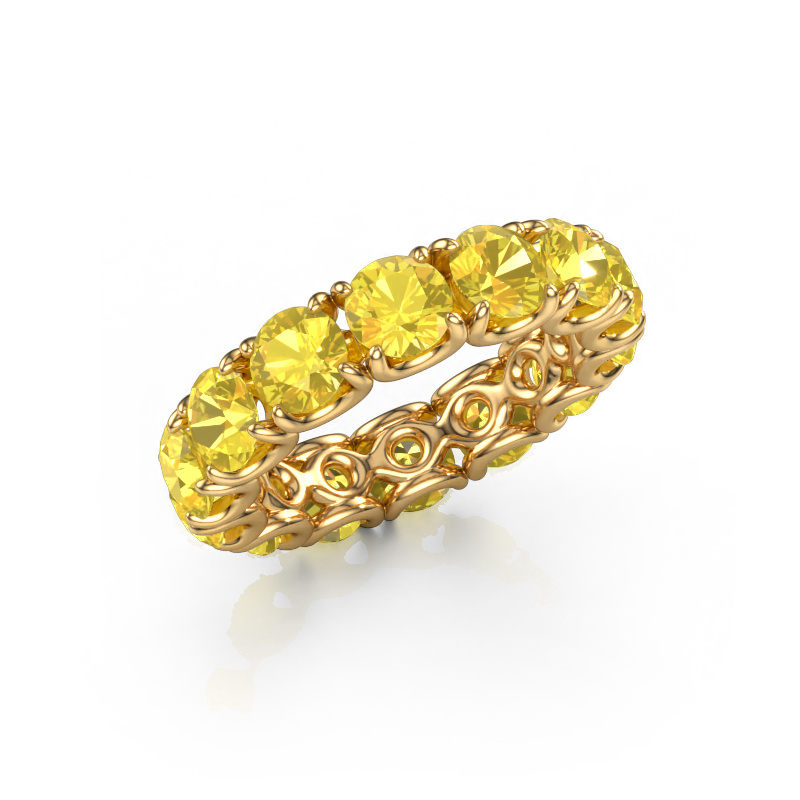 Bild von Ring Estee 4.7 585 Gold Gelb Saphir 4.7 mm