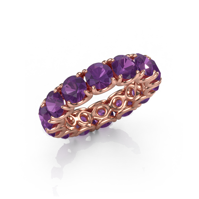 Bild von Ring Estee 5.0 585 Roségold Amethyst 5 mm