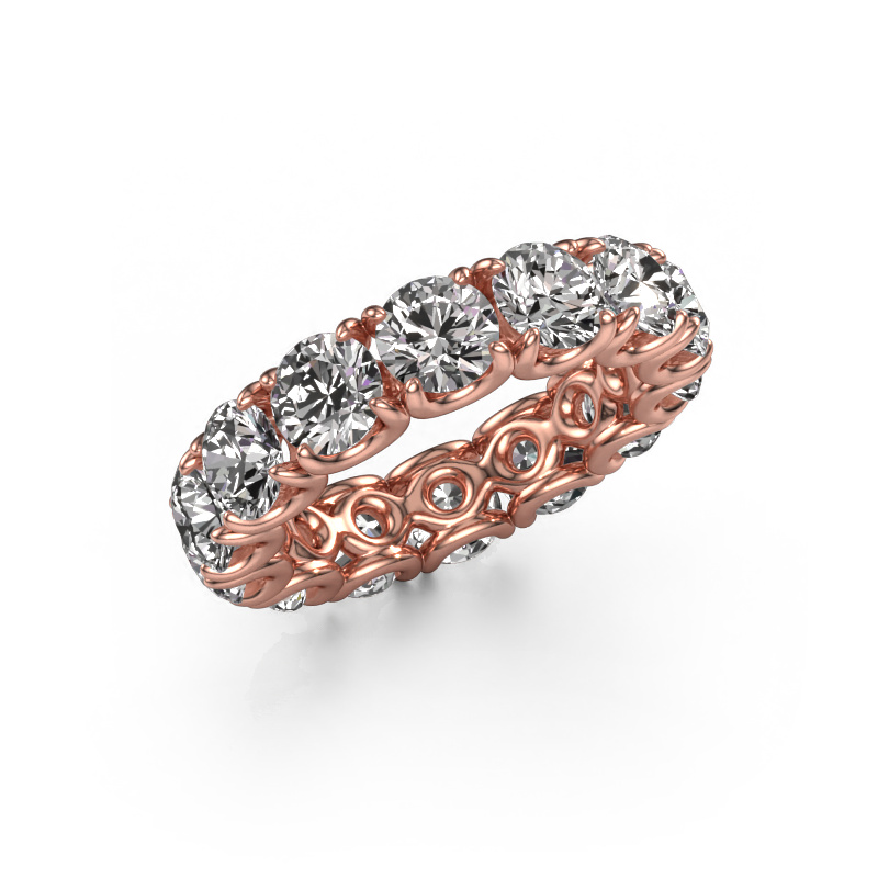 Image of Ring Estee 5.0 585 rose gold Lab grown diamond 7.00 crt