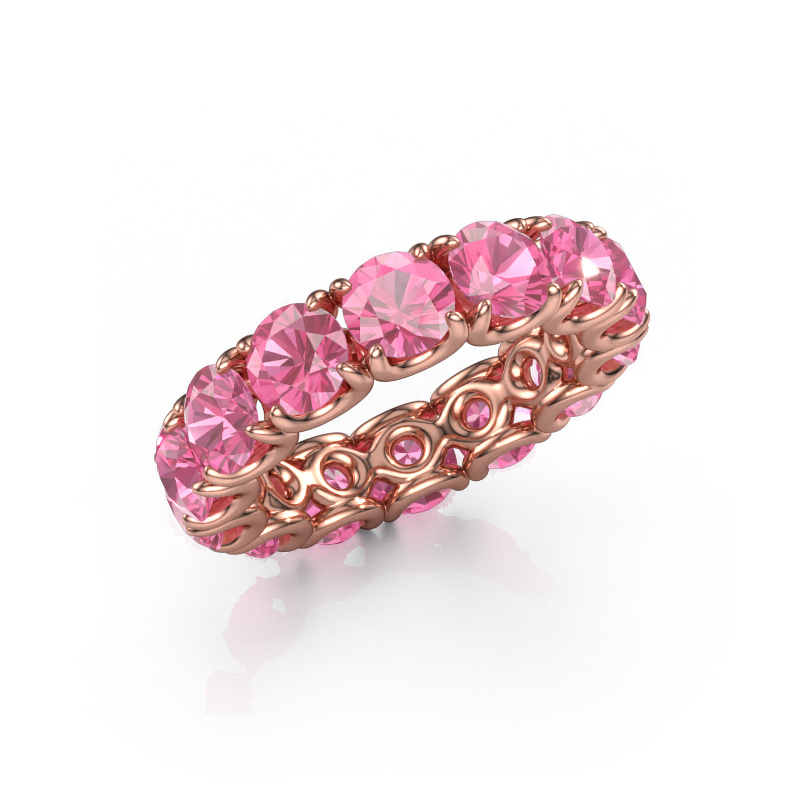 Image of Ring Estee 5.0 585 rose gold Pink sapphire 5 mm
