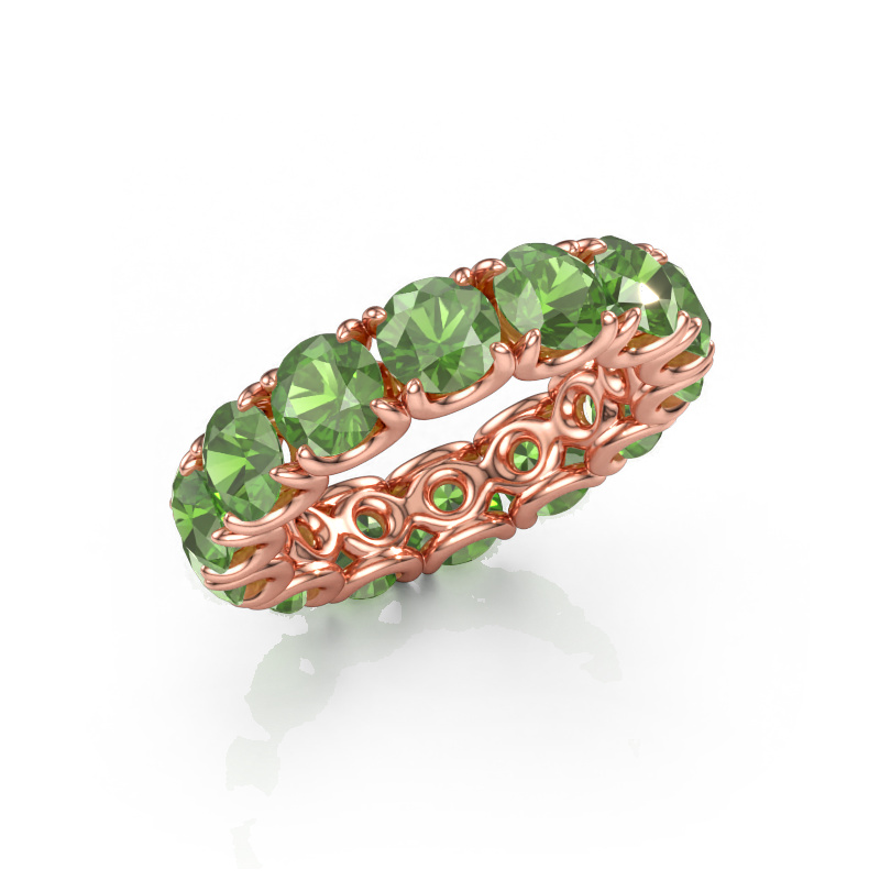 Bild av Ring Estee 5.0 585 roséguld Grön turmalin 5 mm