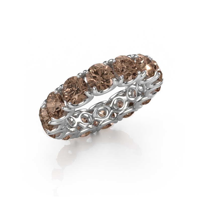 Image of Ring Estee 5.0 585 white gold Brown diamond 7.00 crt