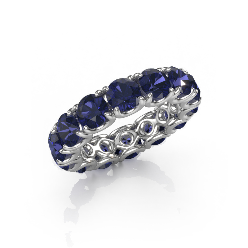 Image of Ring Estee 5.0 585 white gold Sapphire 5 mm