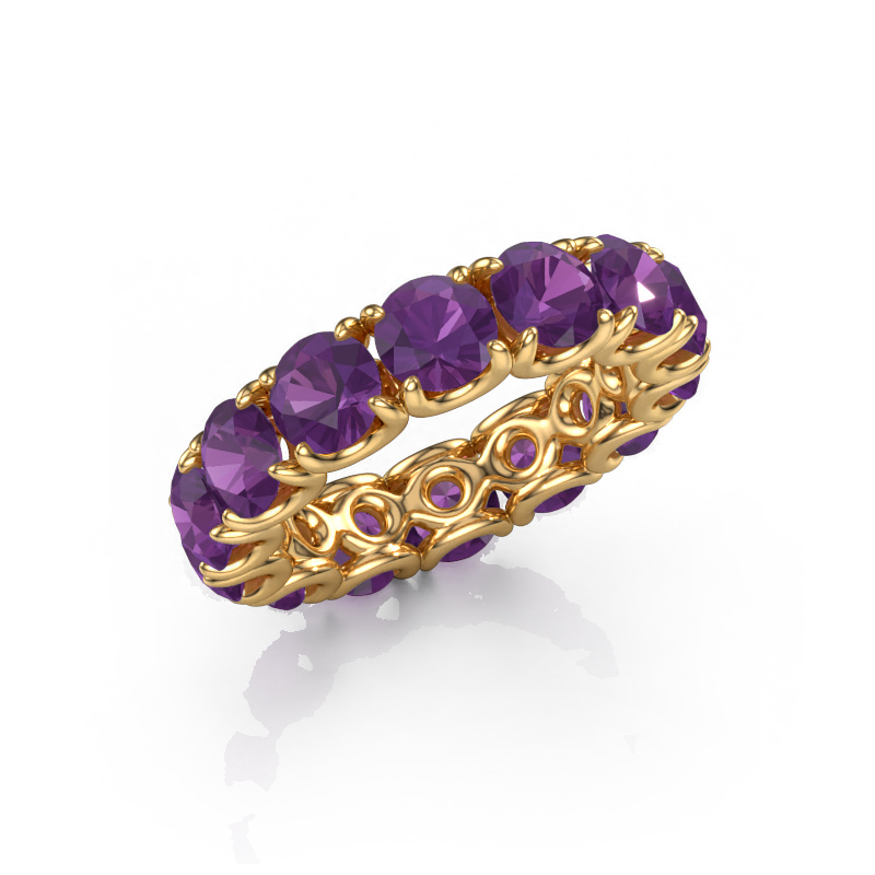 Image of Ring Estee 5.0 585 gold Amethyst 5 mm