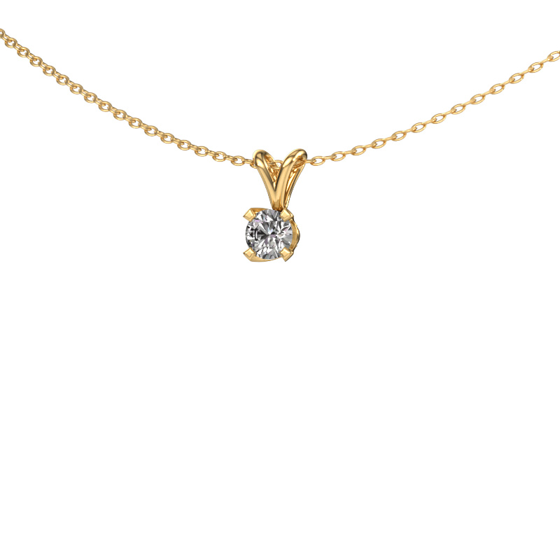 Image of Pendant Eva 585 gold Diamond 0.25 crt