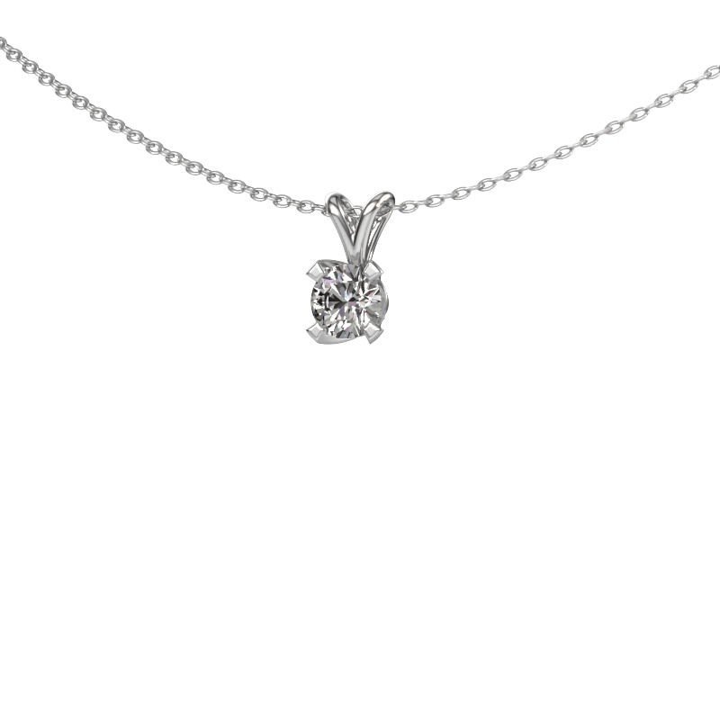 Image of Pendant Eva 585 white gold Diamond 0.40 crt