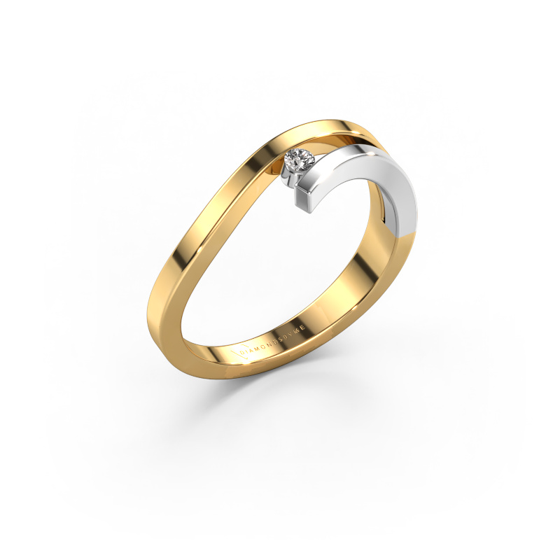 Image of Ring Evalyn 1 585 gold Diamond 0.03 crt