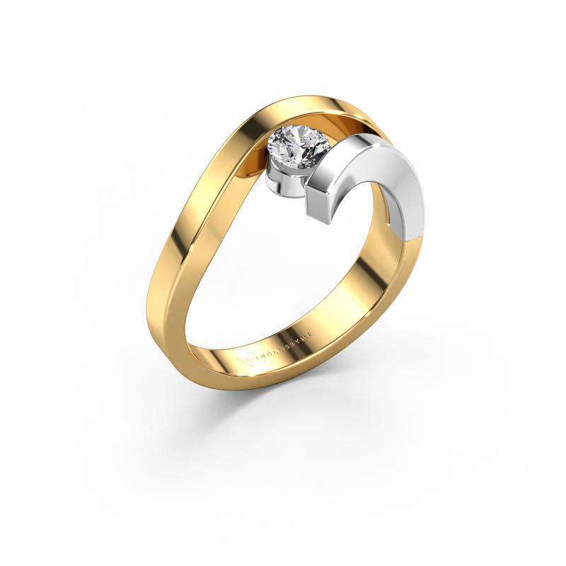 Image of Ring Evalyn 1 585 gold Diamond 0.30 crt