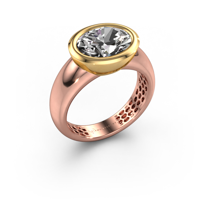 Bild von Ring Evelyne 585 Roségold Lab-grown Diamant 2.70 crt