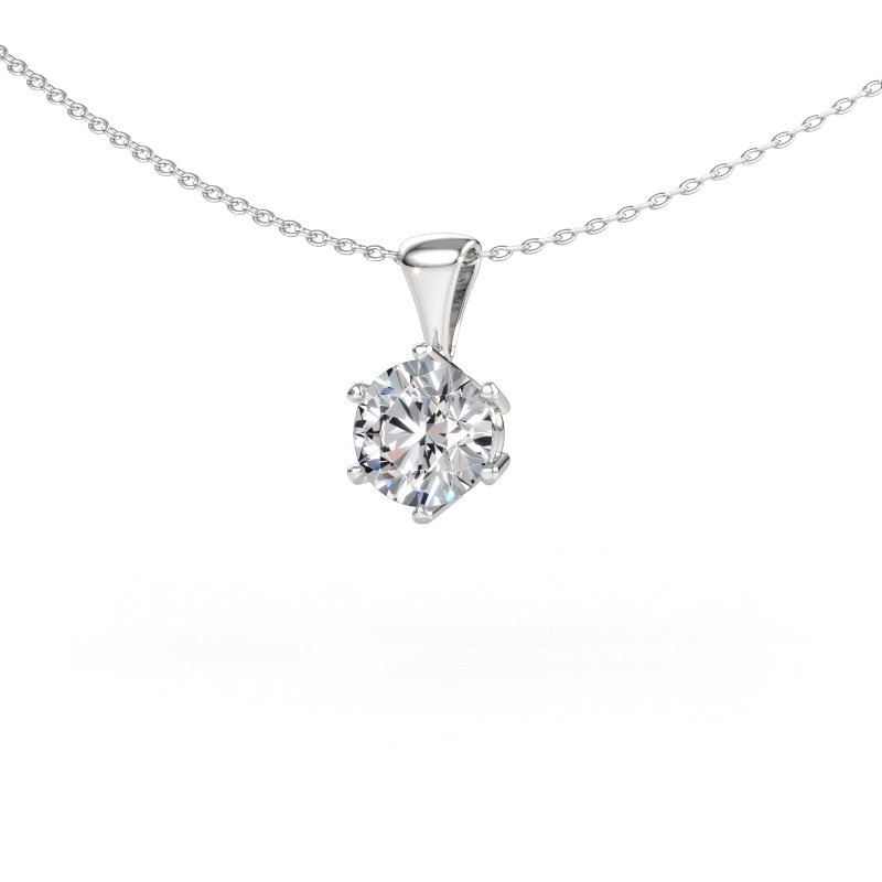Immagine di Ciondolo Fay 585 oro bianco Diamante lab grown 1.50 crt
