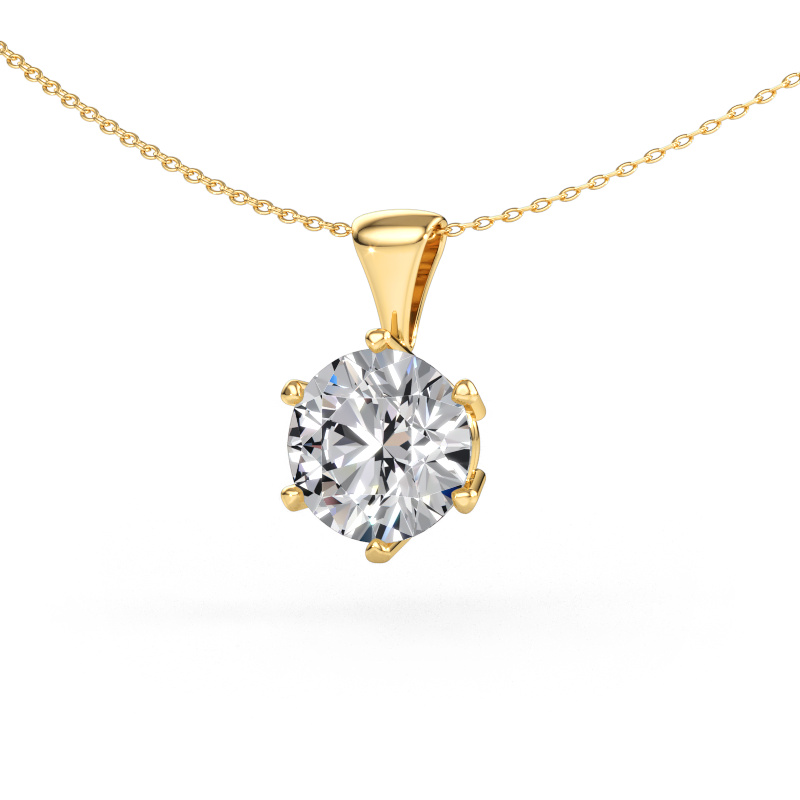 Immagine di Ciondolo Fay 585 oro Diamante lab grown 4.00 crt