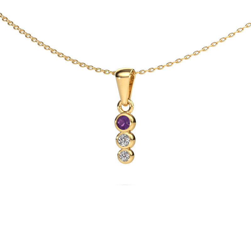 Bild von Anhänger Felica 585 Gold Amethyst 2.7 mm