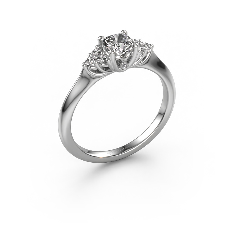 Image of Engagement ring Felipa CUS 950 platinum Diamond 0.633 crt