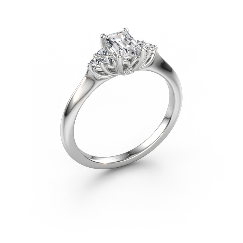 Immagine di Anello di fidanzamento Felipa EME 950 platino Diamante lab grown 0.833 crt