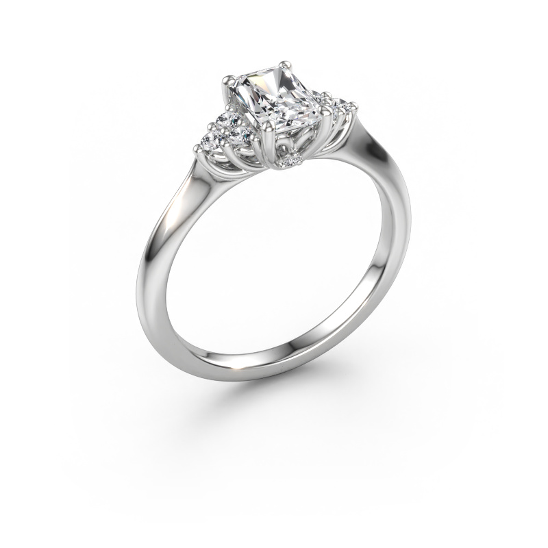 Immagine di Anello di fidanzamento Felipa RAD 950 platino Diamante lab grown 0.883 crt