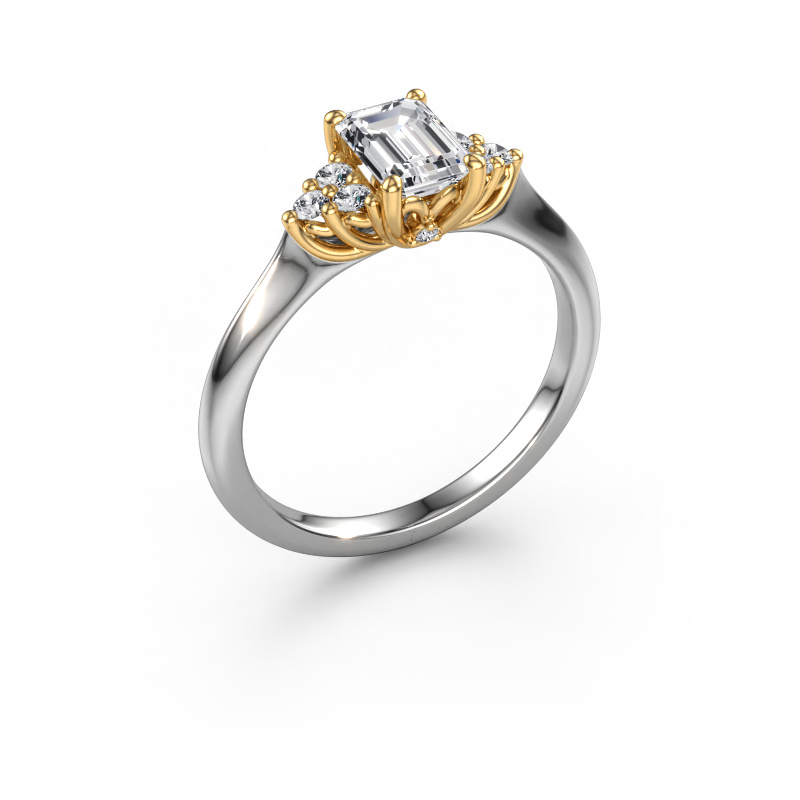 Afbeelding van Verlovingsring Felipa EME 585 witgoud Diamant 1.033 crt