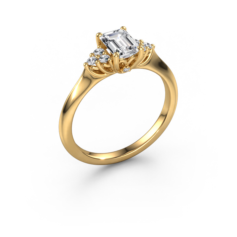 Image of Engagement ring Felipa EME 585 gold Lab-grown diamond 1.033 crt