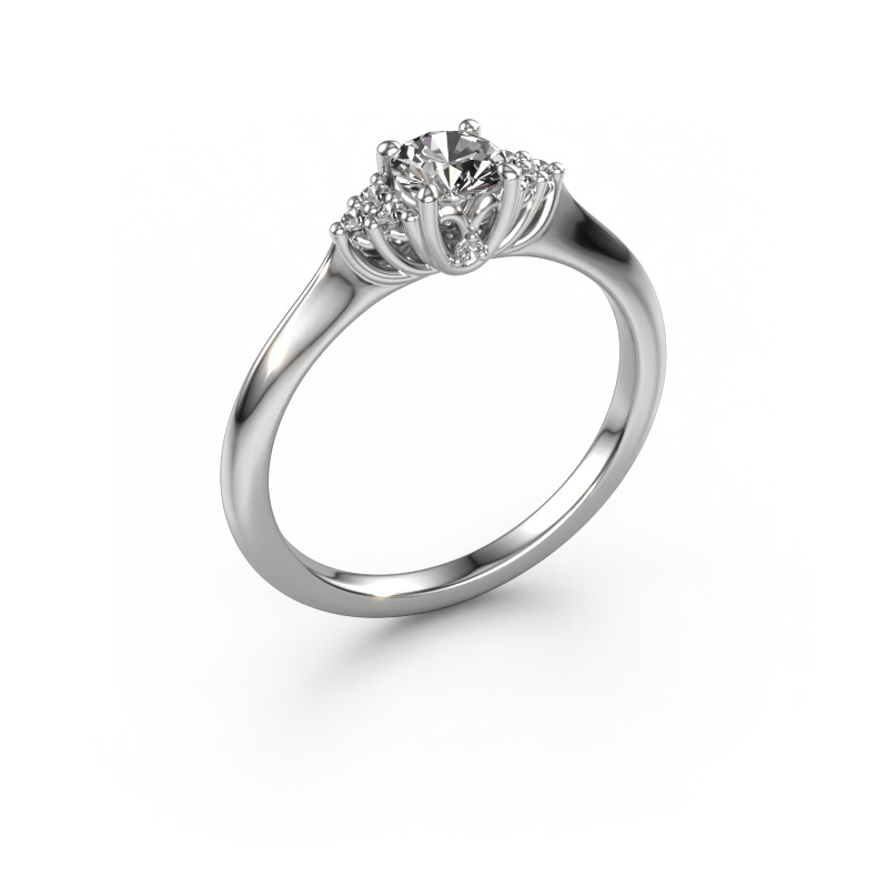 Image of Engagement ring Felipa RND 950 platinum Diamond 0.473 crt