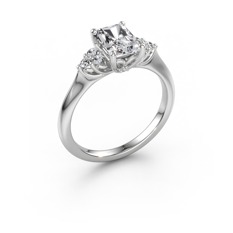 Immagine di Anello di fidanzamento Felipa RAD 950 platino Diamante 1.693 crt