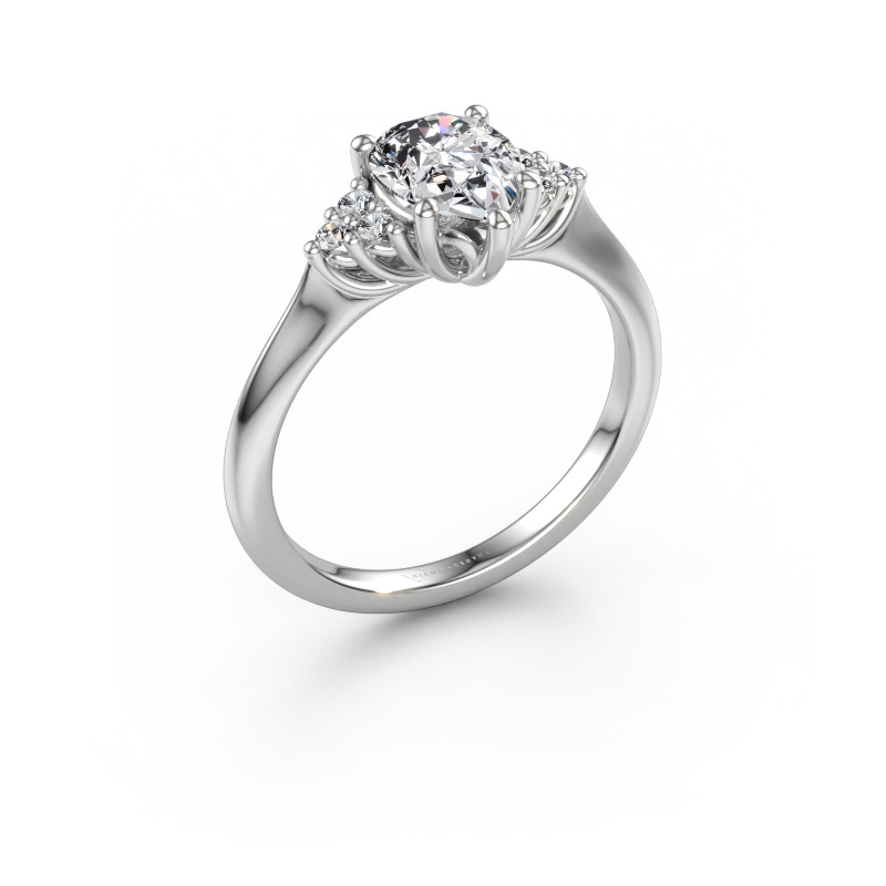 Immagine di Anello di fidanzamento Felipa PER 585 oro bianco Diamante lab grown 1.687 crt