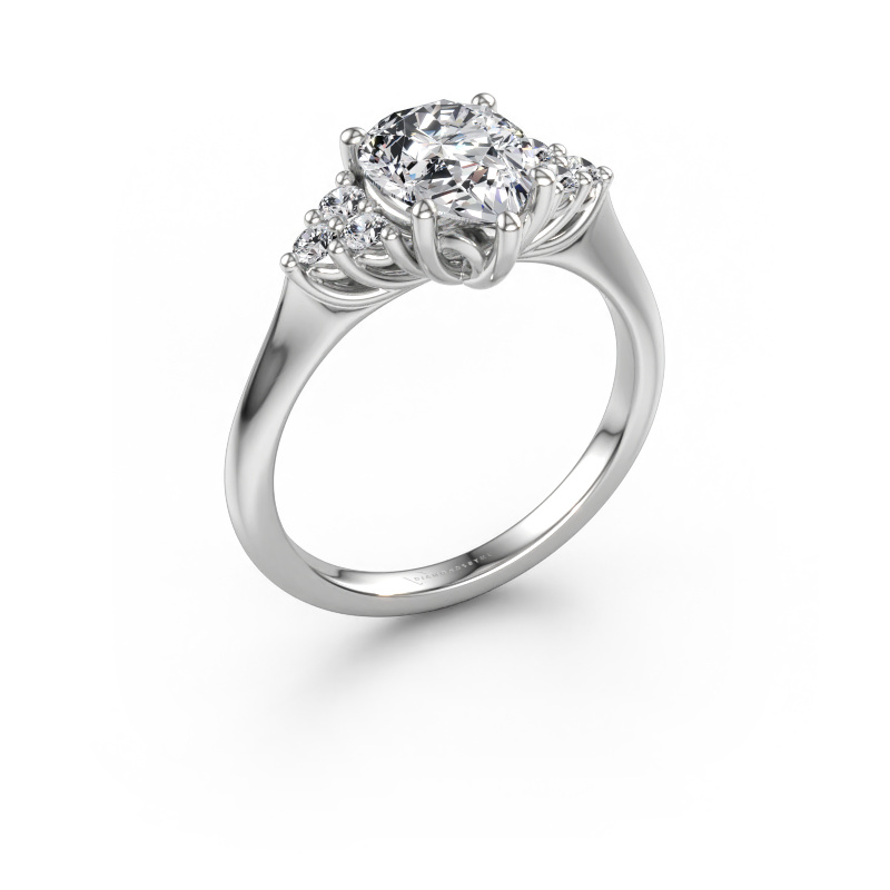Immagine di Anello di fidanzamento Felipa PER 950 platino Diamante lab grown 2.377 crt